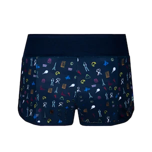 Spodenki damskie BIDI BADU  Chidera Tech 2 In 1 Shorts Dark Blue, Mixed L