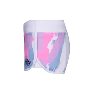 Spodenki damskie BIDI BADU  Hulda Tech 2 In 1 Shorts White/Aqua L