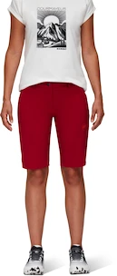 Spodenki damskie Mammut  Runbold Shorts Blood Red 36