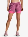 Spodenki damskie Under Armour  Fly By 2.0 2N1 Short-PNK