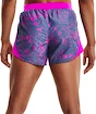 Spodenki damskie Under Armour  Fly By 2.0 Printed Short Mineral Blue