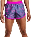 Spodenki damskie Under Armour  Fly By 2.0 Printed Short Mineral Blue