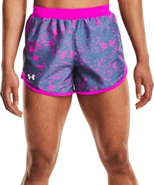 Spodenki damskie Under Armour Fly By 2.0 Printed Short Mineral Blue