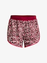 Spodenki damskie Under Armour  Fly By 2.0 Printed Short -PNK