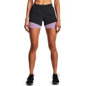 Spodenki damskie Under Armour  Iso-Chill Run 2N1 Short-GRY