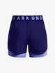 Spodenki damskie Under Armour  Play Up 2-in-1 Shorts -BLU