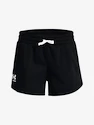 Spodenki damskie Under Armour  Rival Fleece Short-BLK