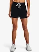 Spodenki damskie Under Armour  Rival Terry Short-BLK