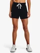 Spodenki damskie Under Armour  Rival Terry Short-BLK XS