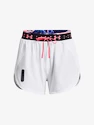 Spodenki damskie Under Armour  RUN ANYWHERE HI Short-WHT