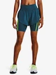 Spodenki damskie Under Armour  Run Anywhere SHORT-BLU