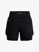 Spodenki damskie Under Armour  RUN STAMINA 2IN1 SHORT-BLK