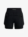 Spodenki damskie Under Armour  RUN STAMINA 2IN1 SHORT-BLK