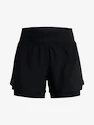 Spodenki damskie Under Armour  RUN STAMINA 2IN1 SHORT-BLK