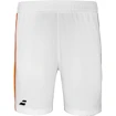 Spodenki dziecięce Babolat  Play Short Boy White/Orange