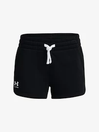 Spodenki dziewczęce Under Armour  Rival Fleece Short -BLK