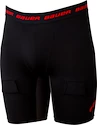 Spodenki kompresyjne z suspensorem Bauer  Comp Jock Youth XS