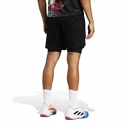 Spodenki męskie adidas  Melbourne Tennis Two-in-One 7-inch Shorts Black