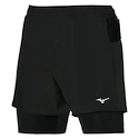 Spodenki męskie Mizuno  ER 5.5 2in1 Short Black S