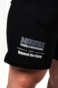 Spodenki męskie Nebbia  Gym Sweatshorts GYM BRO Black