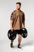 Spodenki męskie Nebbia  Gym Sweatshorts GYM BRO Light Brown