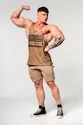 Spodenki męskie Nebbia  Gym Sweatshorts GYM BRO Light Brown