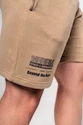 Spodenki męskie Nebbia  Gym Sweatshorts GYM BRO Light Brown