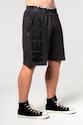 Spodenki męskie Nebbia  Washed-off Gym Sweatshorts NO BS Black