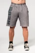 Spodenki męskie Nebbia  Washed-off Gym Sweatshorts NO BS Light Grey