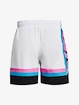 Spodenki męskie Under Armour  Baseline Woven Short II-WHT