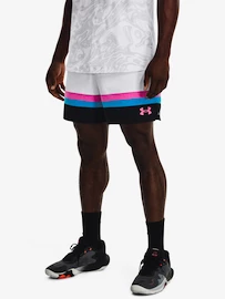 Spodenki męskie Under Armour Baseline Woven Short II-WHT