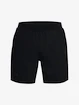 Spodenki męskie Under Armour  LAUNCH 7'' GRAPHIC SHORT-BLK