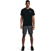 Spodenki męskie Under Armour  Launch SW 9'' Short gray Pitch Gray