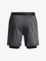 Spodenki męskie Under Armour  Vanish Woven 2in1 Sts-GRY