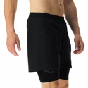 Spodenki męskie UYN  RUNNING EXCELERATION OW PERFORMANCE 2IN1 SHORT Black