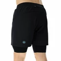 Spodenki męskie UYN  RUNNING EXCELERATION OW PERFORMANCE 2IN1 SHORT Black