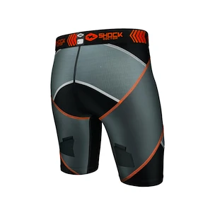 Spodenki z suspensorem Shock Doctor  30160 X-Fit Cross Comp.Hockey Short Black/Grey Senior