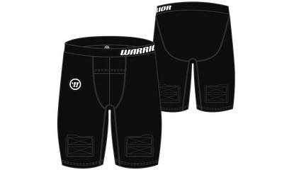 Spodenki z suspensorem Warrior  Short Compression Senior