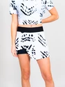 Spódnica damska BIDI BADU  Melbourne Printed Cut Out Skort White/Black