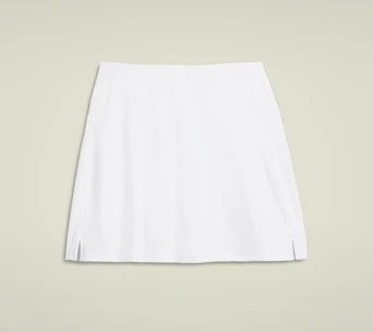 Spódnica damska Wilson  W Team Flat Front Skirt Bright White