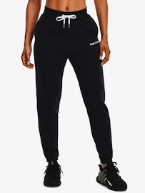 Spodnie damskie Under Armour Essential Script Pant-BLK