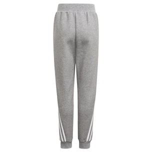 Spodnie dresowe chłopięce adidas  Future Icons 3-Stripes Tapered-Leg Pants Medium Grey Heather