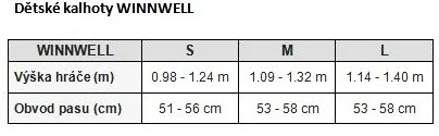 Spodnie hokejowe WinnWell  500 Black Youth