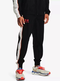 Spodnie męskie Under Armour WOVEN TRACK PANT Black