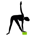 Step Schildkröt  Yoga Block Green