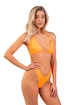 Strój kąpielowy Nebbia  Classic Triangle Bikini Top 451 Orange Neon