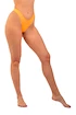 Strój kąpielowy Nebbia  High Cut V-Shape Bikini Bottom 455 Orange Neon S