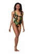 Strój kąpielowy Nebbia  High-energy monokini 560 jungle green