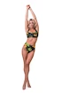 Strój kąpielowy Nebbia  High-energy retro bikini - top 553 jungle green