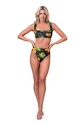 Strój kąpielowy Nebbia  High-energy retro bikini - top 553 jungle green